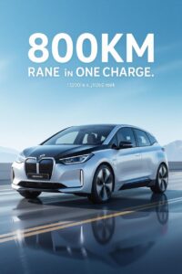 2025 BMW i3 electric sedan 800 KM