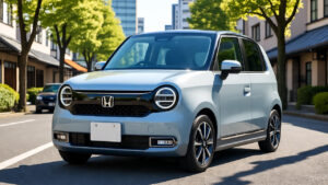 Honda’s Electric Car N-One e grey