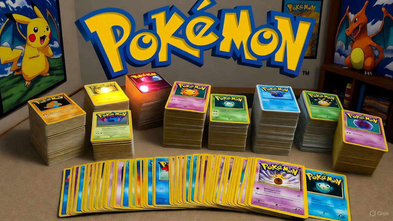 Pokemon Fan sells his collection